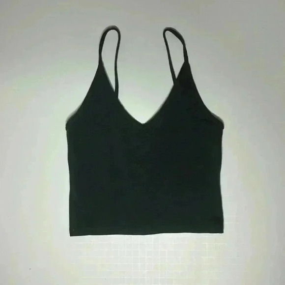 Aritzia Tops - Aritzia Talula Cropped Spaghetti Strap Tank Top Size XS